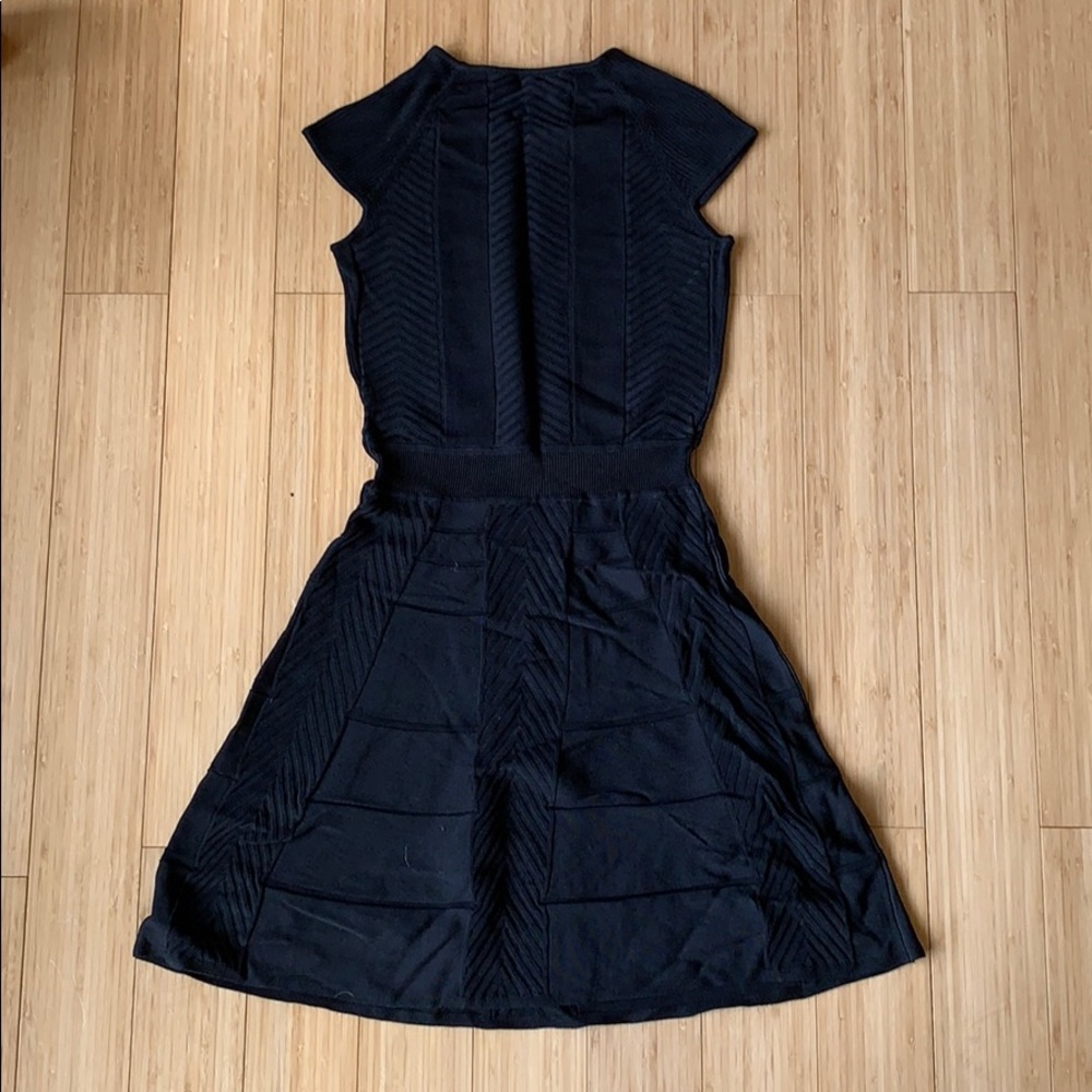 LIKE NEW! Cynthia Steffe form fitting black dress - Picture 3 of 3